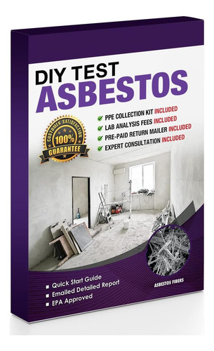 Balorp Diy Asbestos Test 2 Pk: Inclui Todas As Taxas De