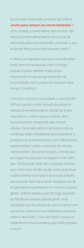 Jovem para Sempre: Ou morra tentando, de Gifford, Bill. Editorial nVersos Editora Ltda. EPP, capa mole em português, 2016