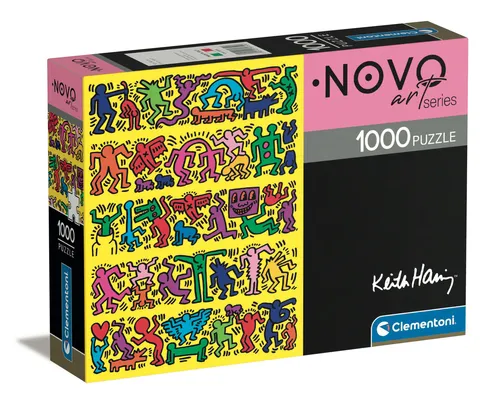 comprar Rompecabezas Keith Haring Figuras Pop Art 1000 Pz Clementoni Italia Figures