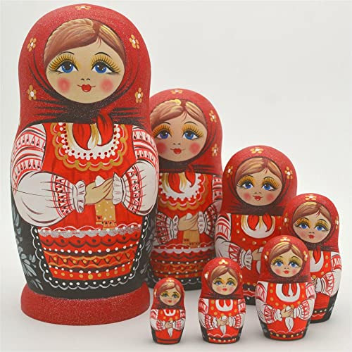 Yakelus Muñecas Rusas Matryoshka Muñecas Rusas Para Niños Pa