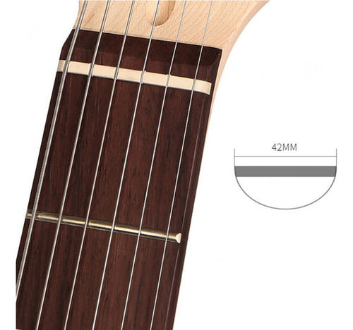 4 Sillín De Guitarra Eléctrica Con Ranura Para, Rojo