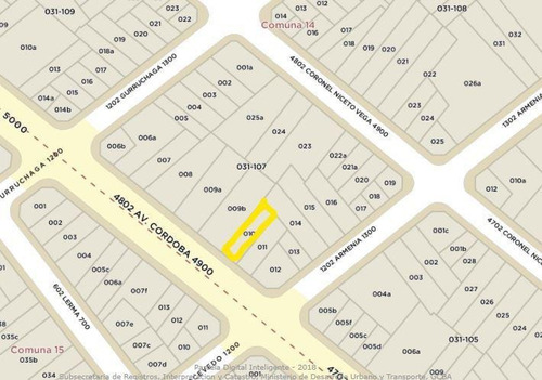 Imagen 3 de 8 de Lote.zona Córdoba Comercial: Baja Incidencia: Toma M2 Z/norte