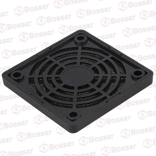 Reja Plastica C/ Filtro Bosser Para Cooler 3 PuLG 80x80mm
