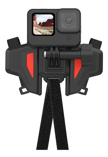 Imagen 2 de 8 de Soporte Montaje Para Casco De Moto Para Gopro U Otras