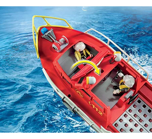 Playmobil 50th Anniversary Barco De Rescate 71598