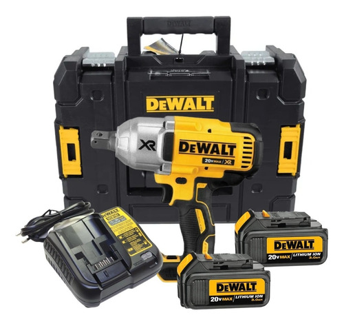 Chave De Impacto 2 Baterias 20v Dcf897 3/4 Dewalt Com Maleta