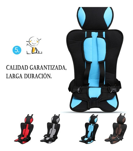 Asiento Seguridad Auto Silla For Bebe Plegable Económico