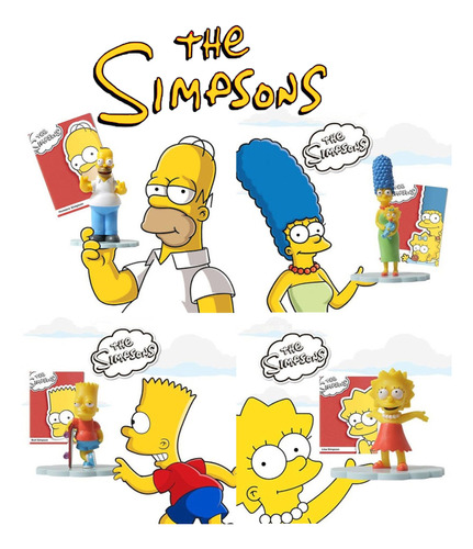 Figuras Personaje De Los Simpsons Originales 100%