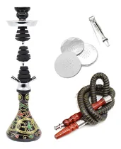 Comprar Hookah Shisha Turk Azul 2 Mangueras