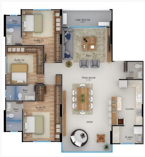 Imagem 2 de 15 de Apartamento Para Venda Em Balneário Camboriú, Centro, 3 Dormitórios, 3 Suítes, 4 Banheiros, 3 Vagas - Apa375_1-746291