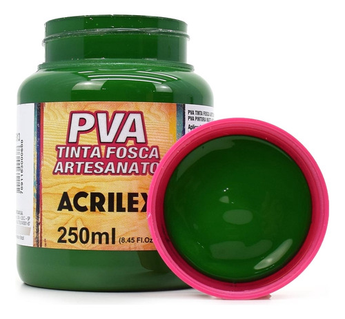 PVA Tinta Fosca verde musgo 250mL