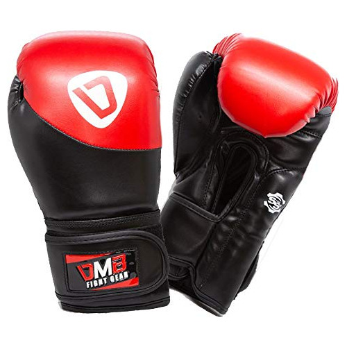 Red G1 Guantes De Boxeo De Cuero - Equipo De Formación Para