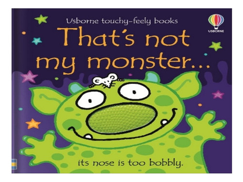 That's Not My Monster - Fiona Watt. Eb07