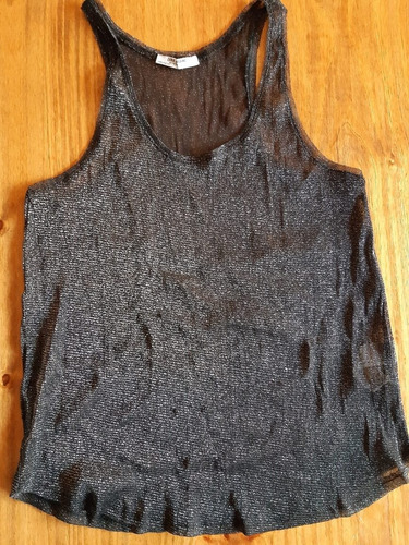 Remera Con Brillitos Zara