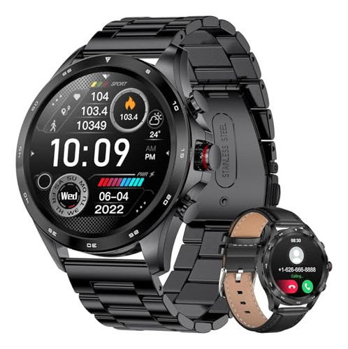 Relojes Inteligentes Lige Para Hombres,1.32 Smart X4d3y