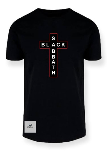 Playera Black Sabbath Cruz 