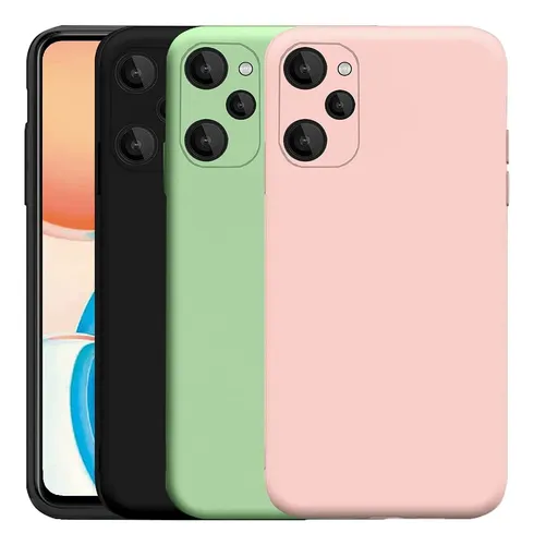 Funda De Silicona Líquida Para Realme C21Y / C25Y - Protección Antigolpes Y Antiaarañazos