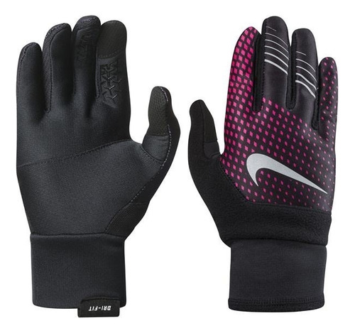 Guantes Nike Mujer Correr Running Frio Moto Elite2.0 