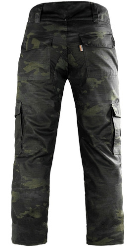 Calça Masculina Cargo Reforçada Ripstop Com Proteção Uv50+