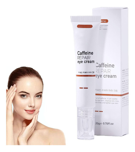 Crema Contorno De Ojos Antiedad De Café Coreana Premium