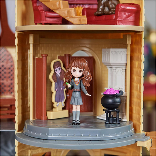 Harry Potter, Mini Castillo De Hogwarts Con Luces Y Sonido