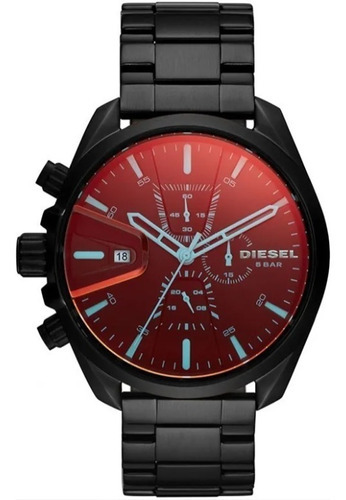 Relógio Diesel 5bar Dz4489 Preto Camaleão Original Masculino