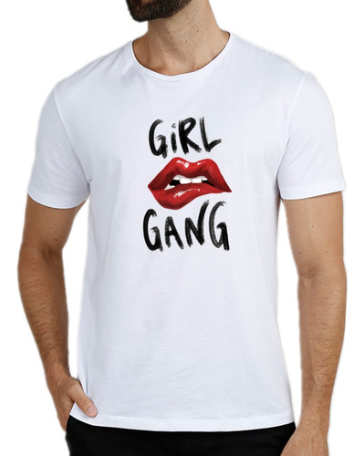 Remera De Boca Roja Girl Gang / Exclusivo / Diseño Único