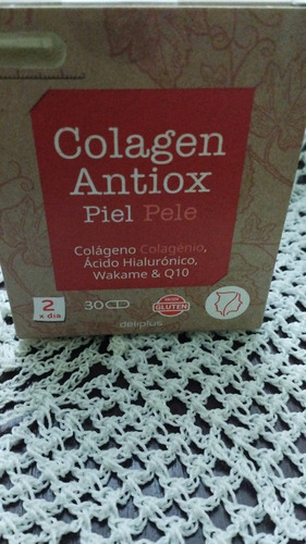 Cápsulas De Colágeno Antiox Libre De Gluten 