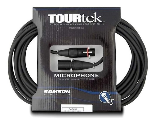 Samson Cable Canon Xlr Tourtek 9 M Musicapilar