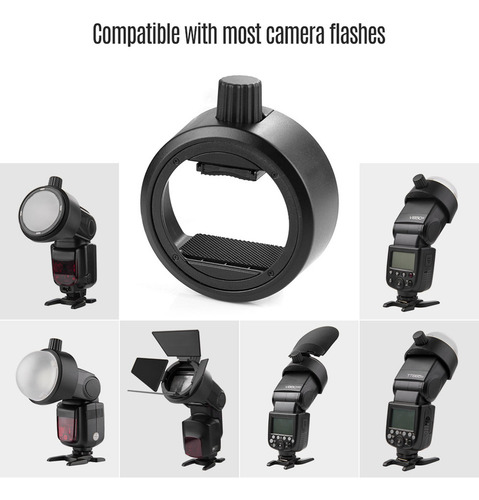 Adaptador V850ii Flash Tt600 V860ii Serie Godox Redondo Tt68