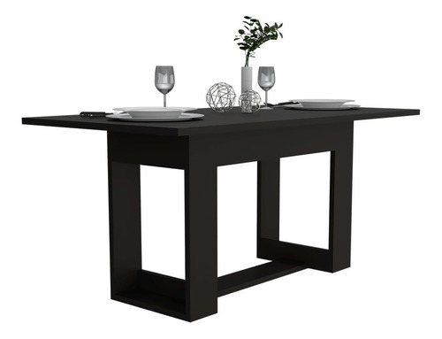 Comedor Volterra 160 Rta Wengue