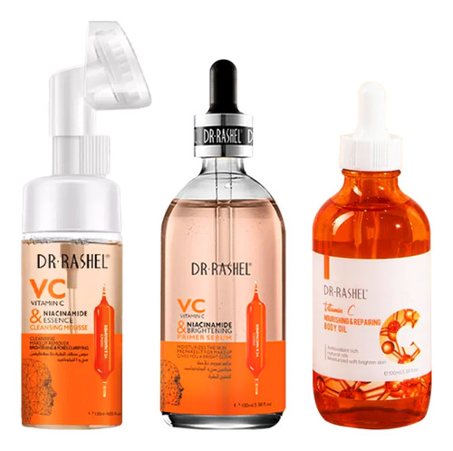 Serum Vitamina C + Limpiador Vitamina C+ Aceite Vitamina C