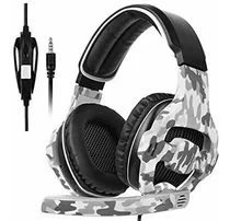Comprar Diadema Gamer Sades Sa810 Ps4, Xbox One, Smartphone, Tablets Color Camuflado