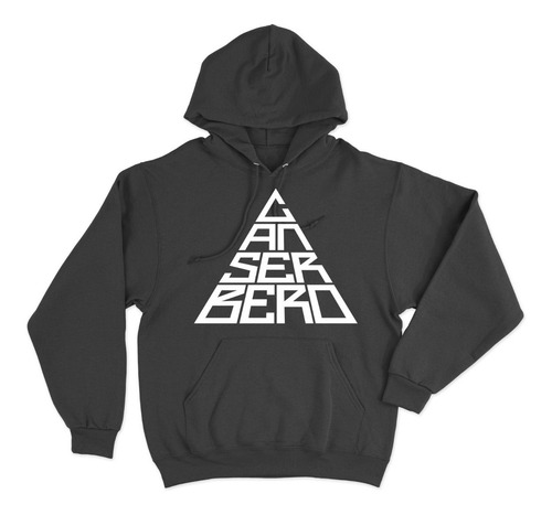 Sudadera Canserbero Triangulo Logo Con Gorro Unisex