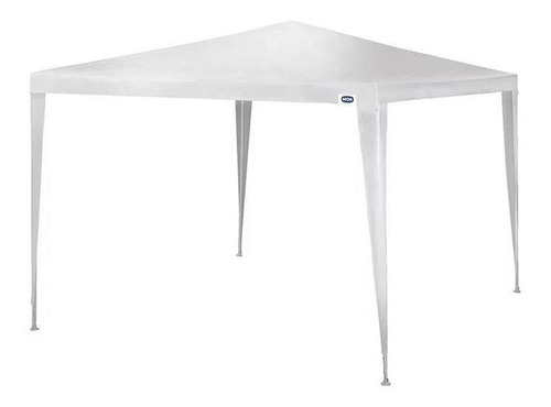 Tenda Gazebo 3x3 Fps 100 Poliéster Oxford Branco Mor 3526