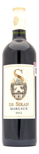 Vino Tinto S de Siran Margaux 750ml