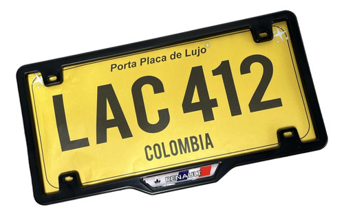 Protectores De Placa Renault Megane Y Megane 2 X 2 Unidades 