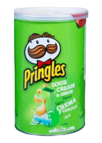 Papas Fritas Pringles Sabor Cebolla  De 71g Pack 10u