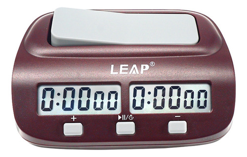 Reloj De Ajedrez Leap, Cronómetro Digital De Ajedrez Y Tempo