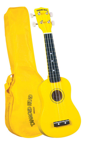 Ukelele Soprano Du-100 Rainbow, Color Negro, De La Marca Di.