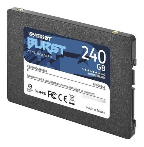 Disco Duro Solido Patriot Burst Ssd 2.5 240gb