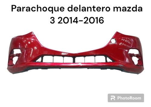 Parachoque Delantero Mazda 3 2014-2016 Original Usado