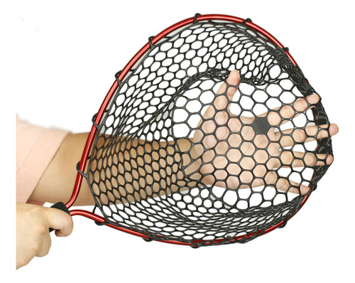 Red De Aterrizaje Sin Carpa Con Mosca Individual Plegable