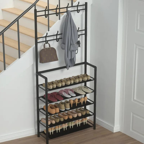 Organizador Perchero Zapatero Metalico Closet