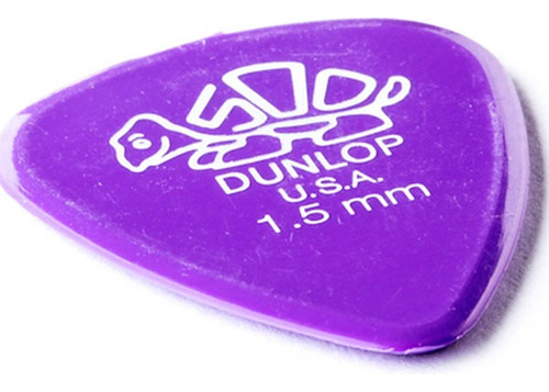 Pua Jim Dunlop 41r 1.5 Delrin 500 1,5mm Color Lila