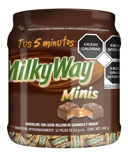 Chocolate Milky Way Minis 52 Pzas 10pack D