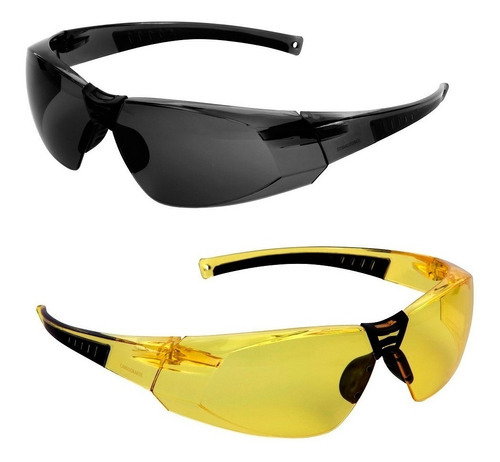 Óculos De Sol Bike Ciclismo Esportivo Kit Com Visão Noturna
