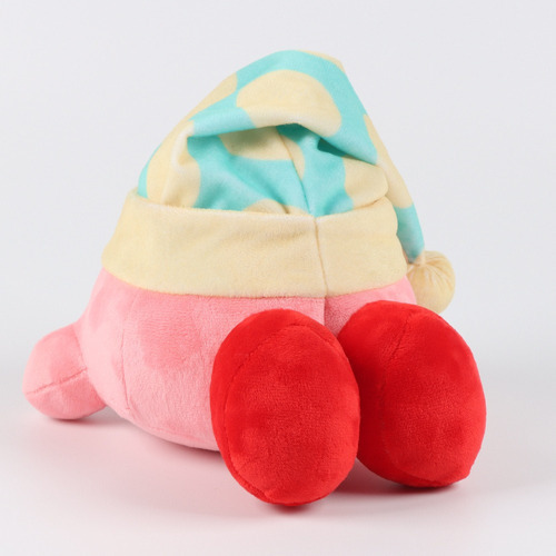 Kirby Sleeping Cap Peluche Muñeca Juguete Navidad Regalo