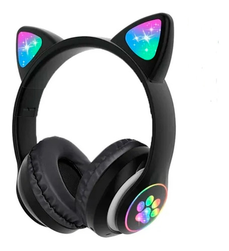 Audifonos Diadema, Bluetooth,fm, P39 Orejas De Gato