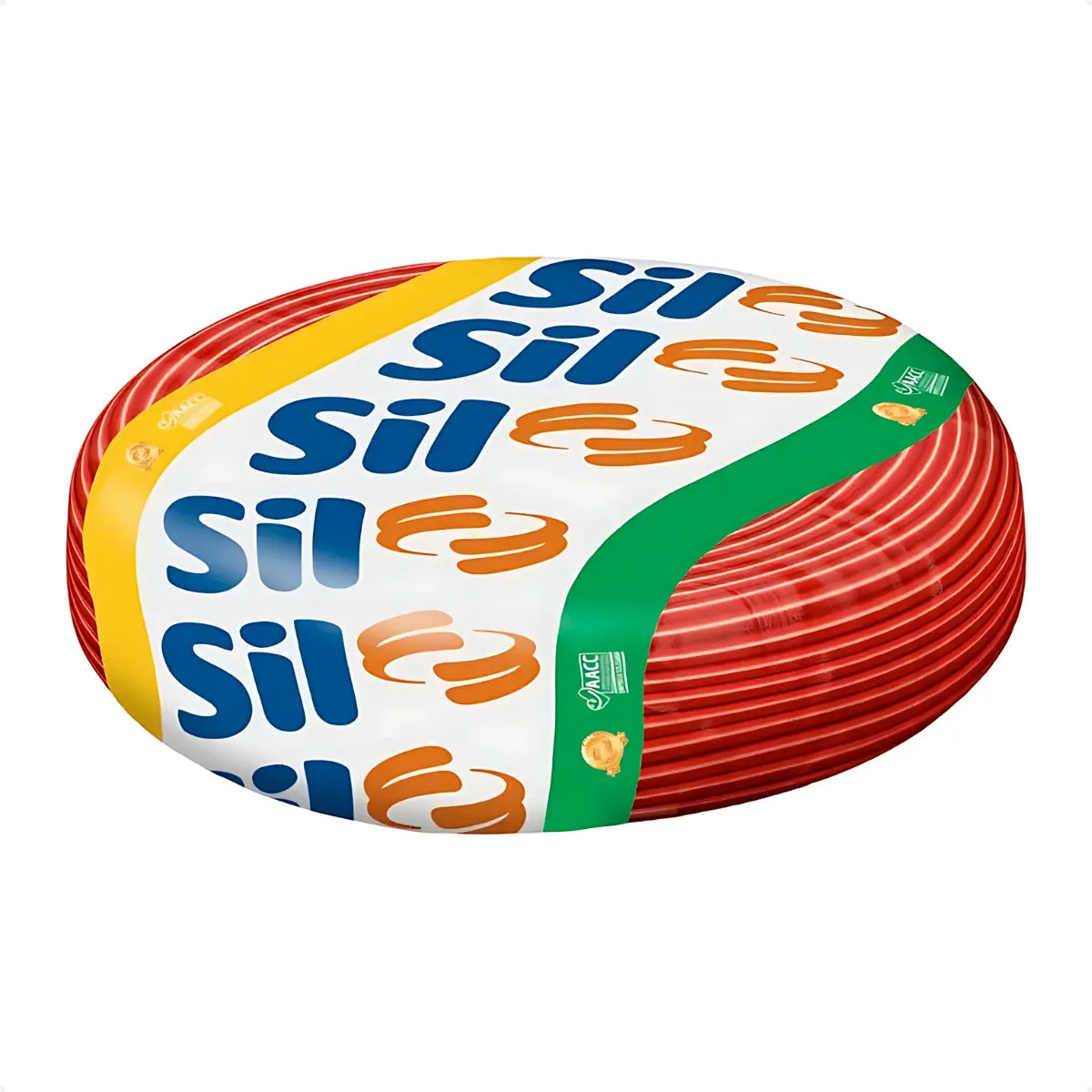 Fio Flexivel Sil 2,50 Mm 50 Metros Vermelho